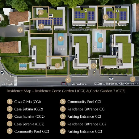 Apartment Salvatorehomes - Casa Serenia - Ultra Luxury Duplex In The Heart Of With Dream Garden & Direct Infinity Pool Access